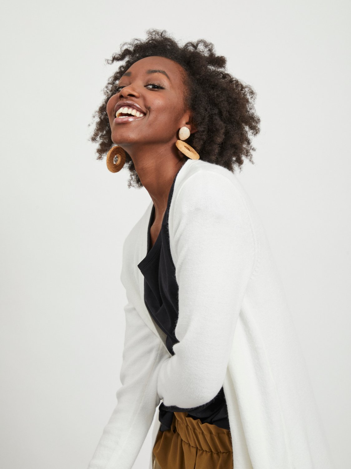 VIRIL Cardigan - white alyssum - VERO MODA & VILA Bergvik
